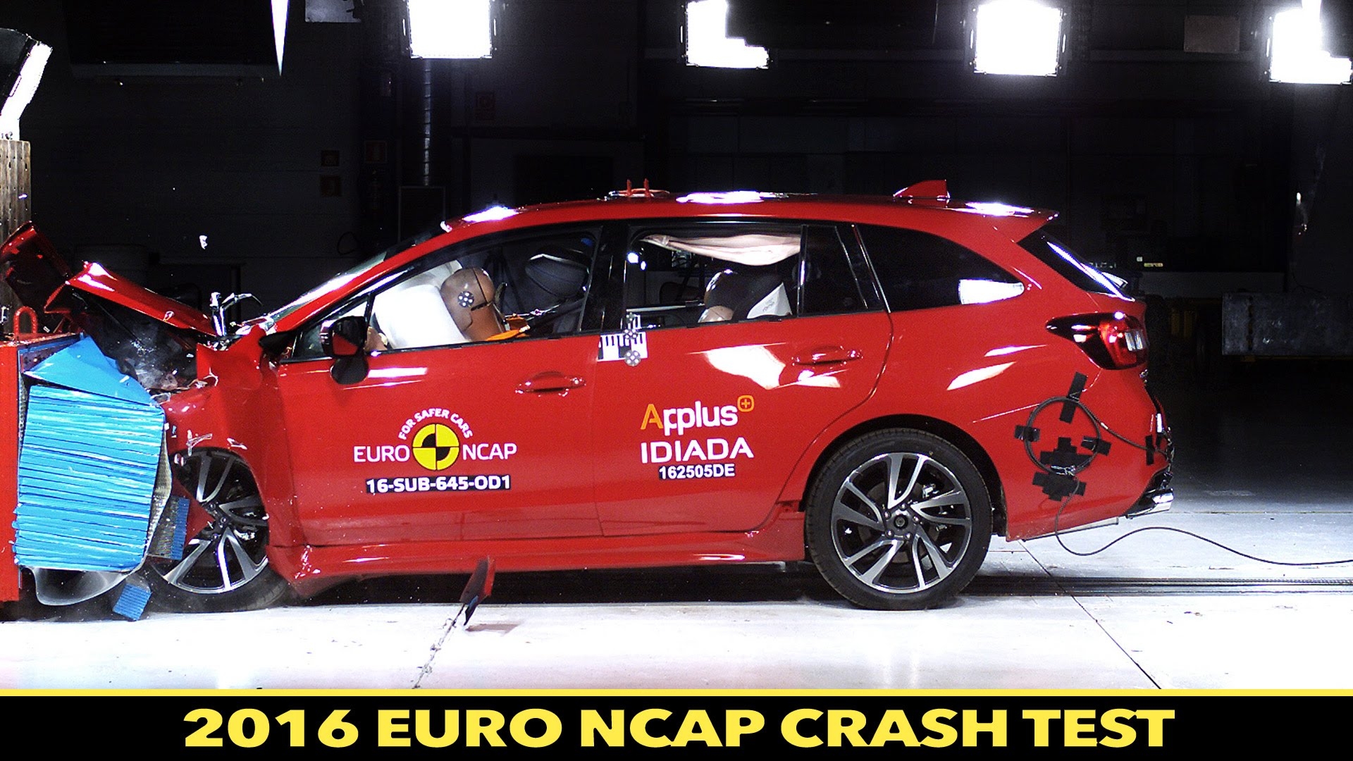 Subaru Levorg si aggiudica un ottimo risultato nei test Euro NCAP 2016