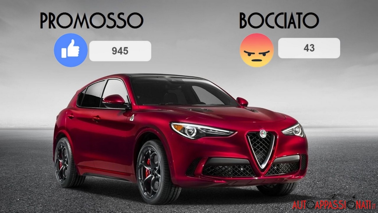 Alfa Romeo Stelvio promossa dai lettori di Autoappassionati.it