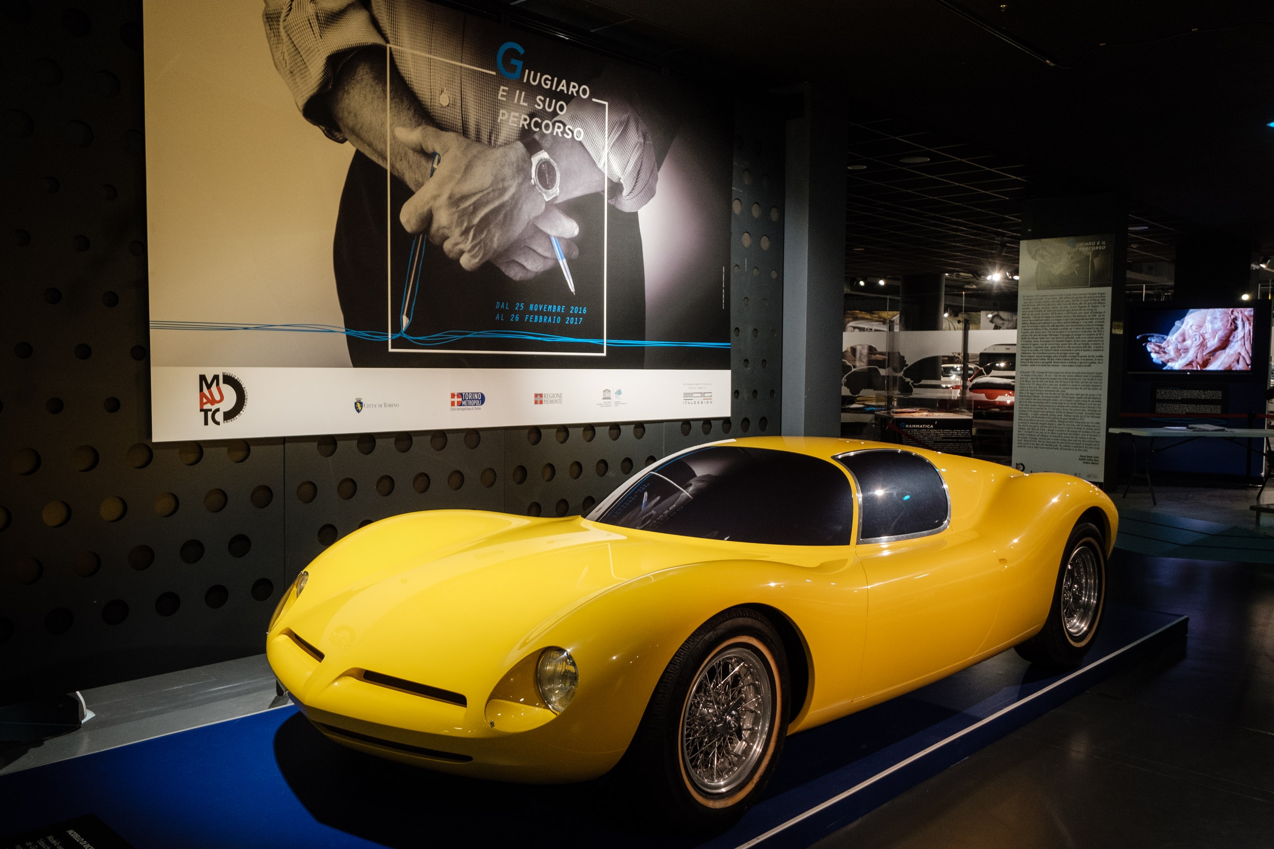 Inaugurata al Museo dell’Auto la mostra dedicata a Giorgetto Giugiaro