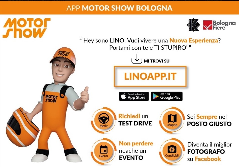 K Brand lancia l’app ufficiale del Motor Show di Bologna