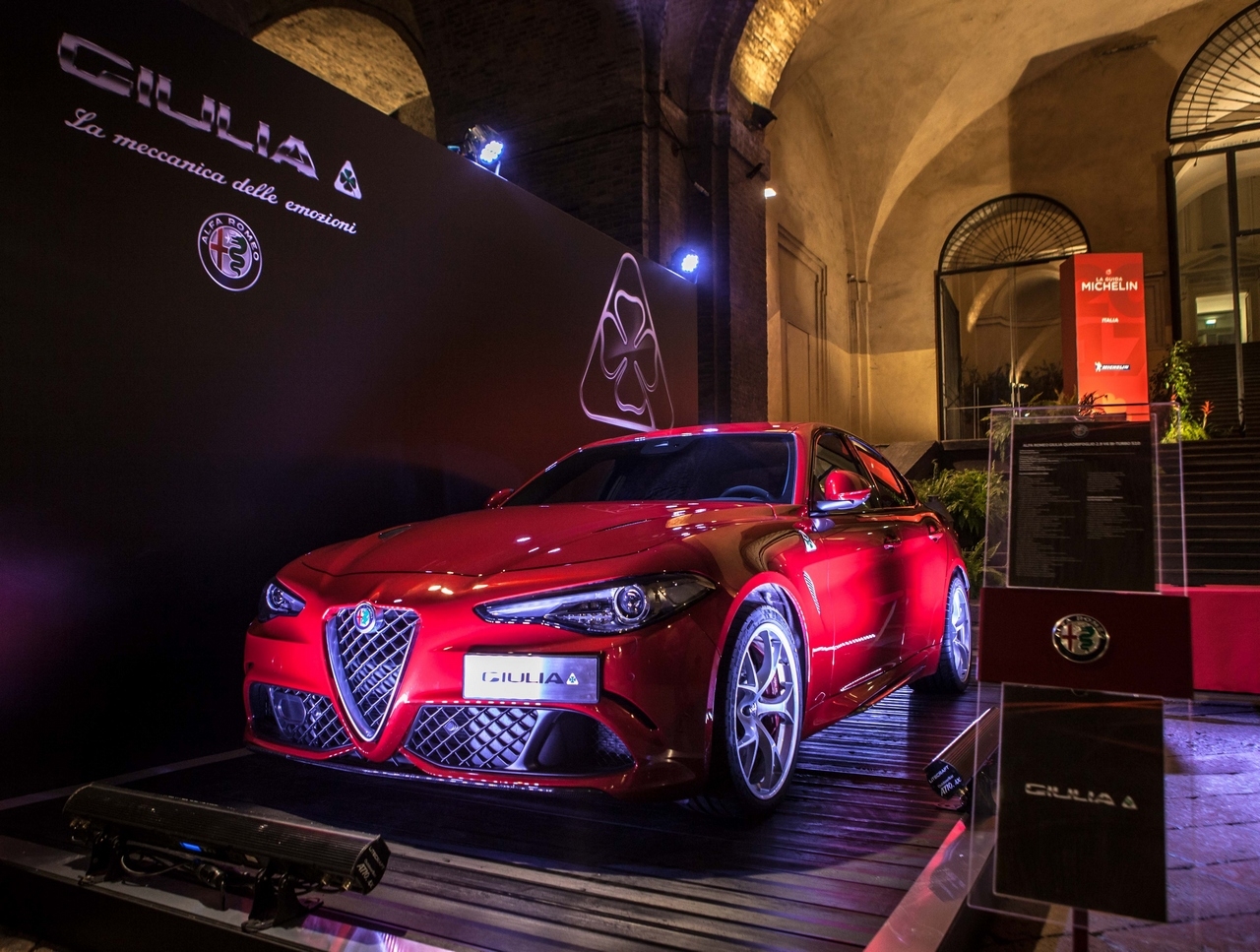 Alfa Romeo main partner della Guida Michelin 2017