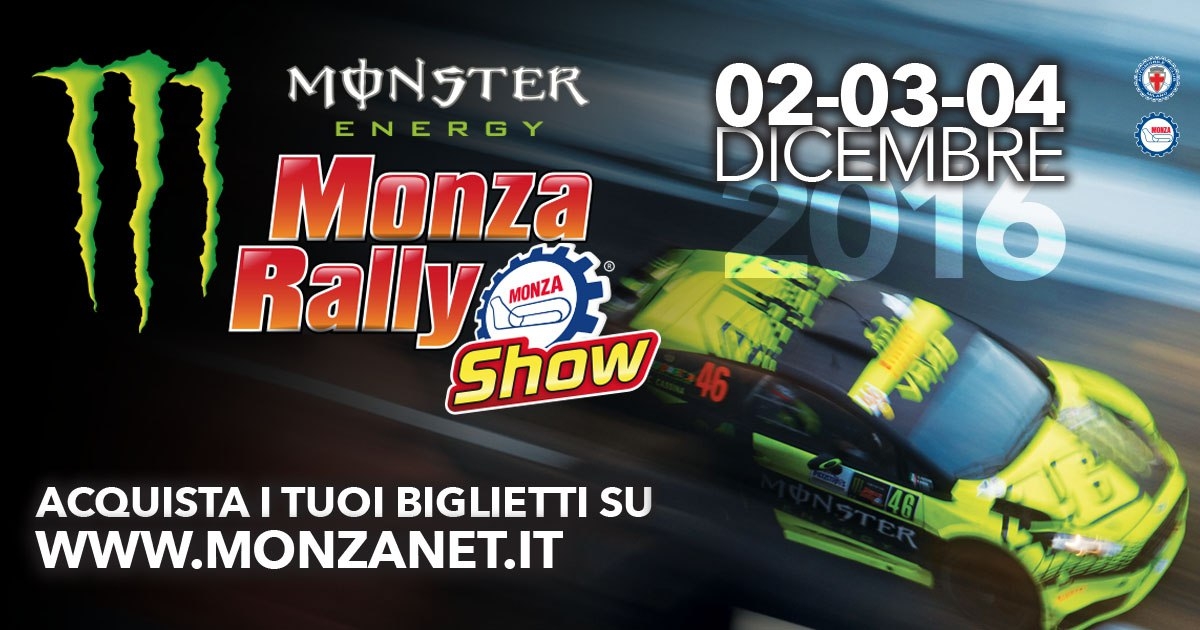 Tanti i piloti presenti al Monster Energy Monza Rally Show