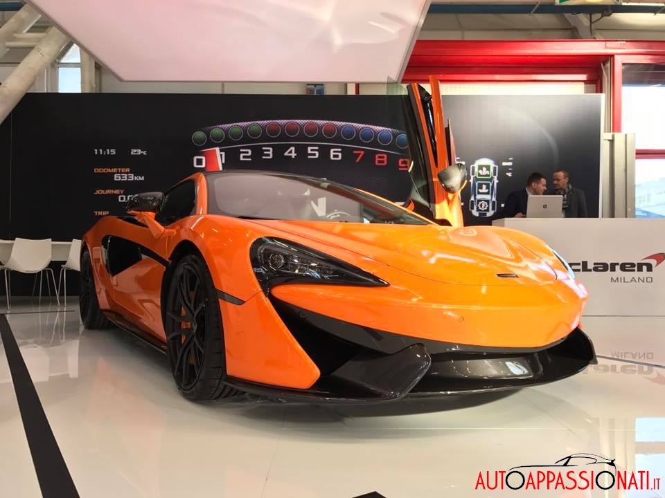 McLaren al Motor Show con la 570S Coupè