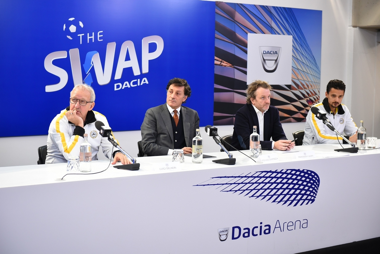 Dacia e Udinese lanciano un’originale iniziativa