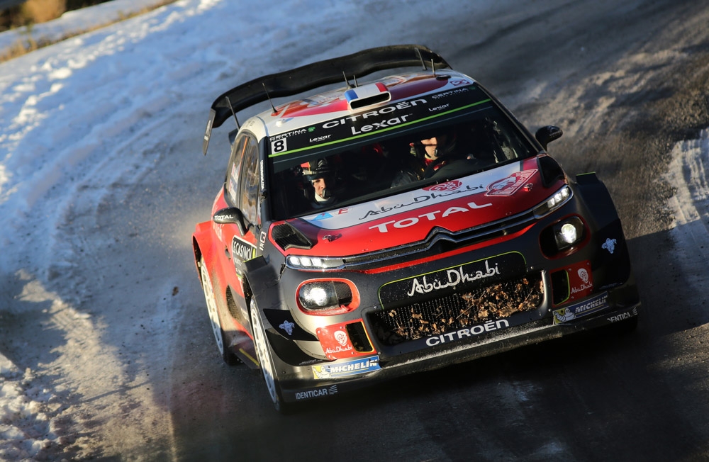 Rally Montecarlo 2017: vince Ogier ma c’è l’acuto finale della C3 WRC di Lefebvre