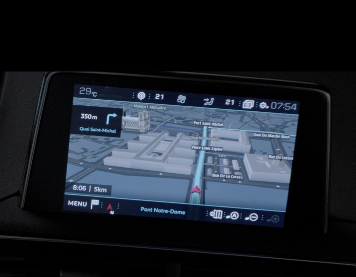3D Connected Navigation al debutto su Peugeot 208
