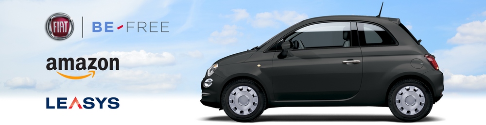 FCA e Amazon propongono una nuova promozione per Fiat 500 Pop