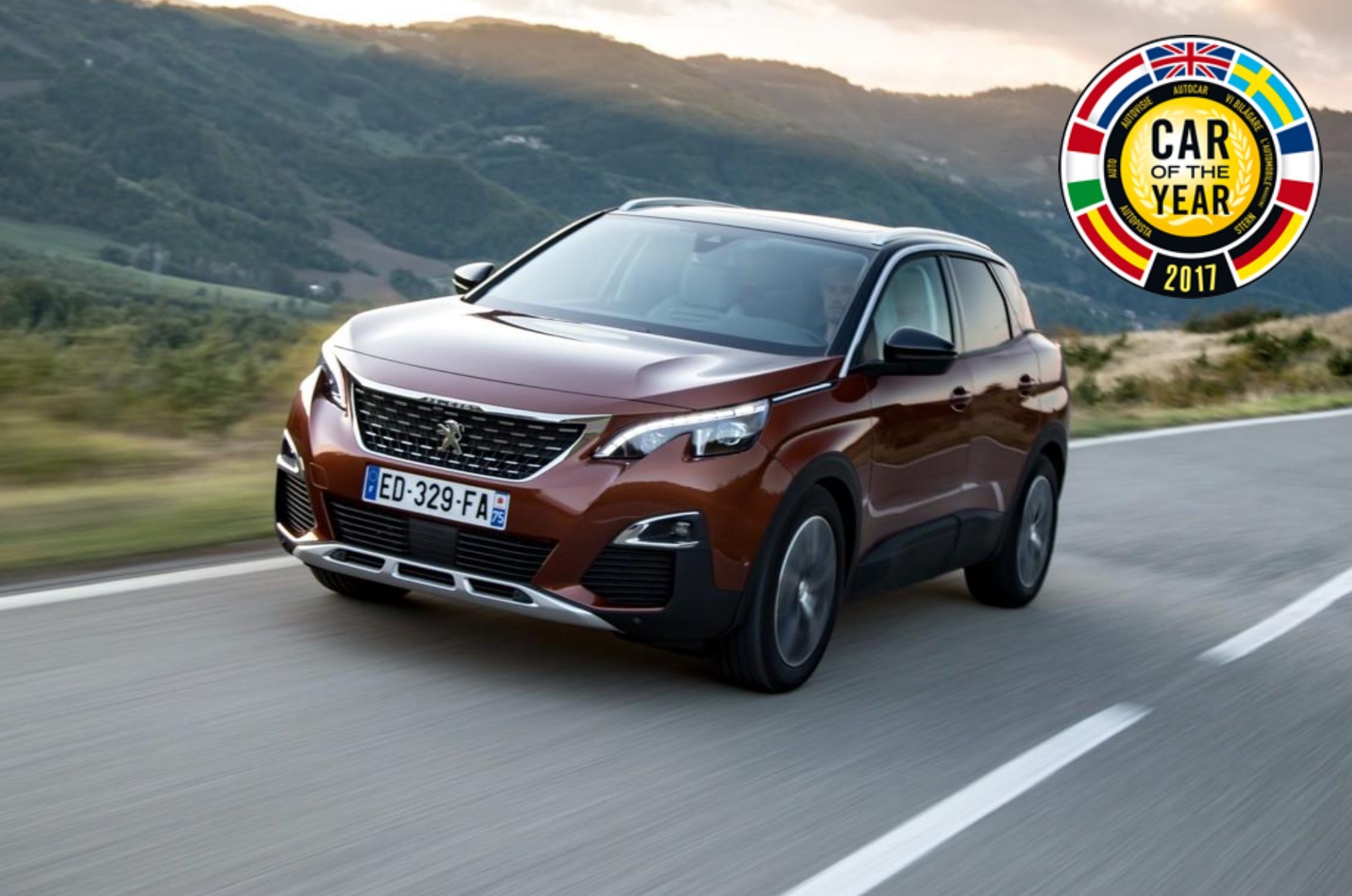 Peugeot 3008 Car of the year 2017