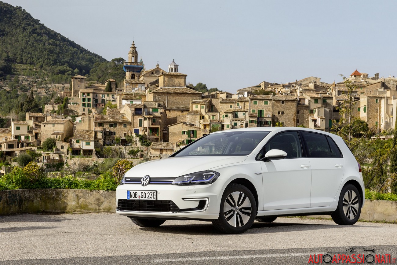 Volkswagen e-Golf, la Golf elettrica