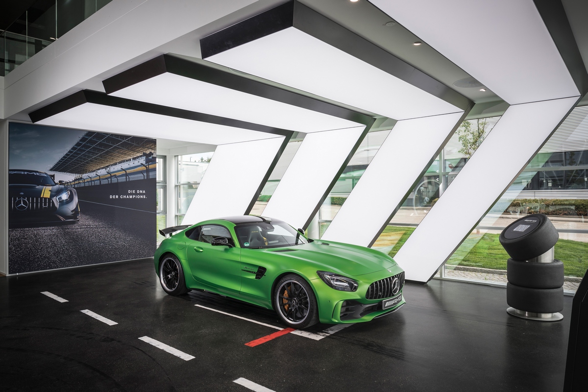 showroom di Mercedes-AMG