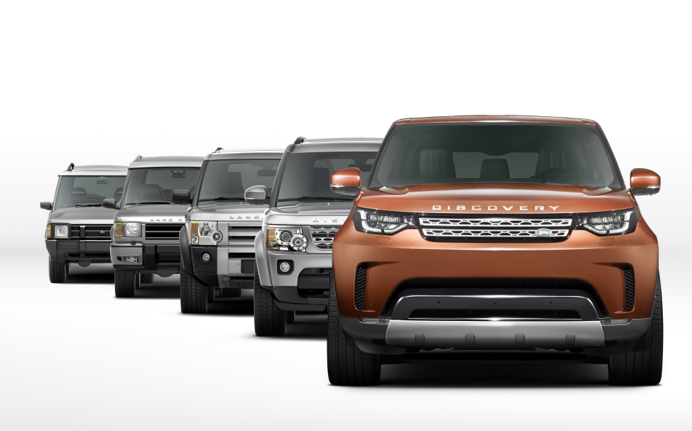 Land Rover Discovery storia