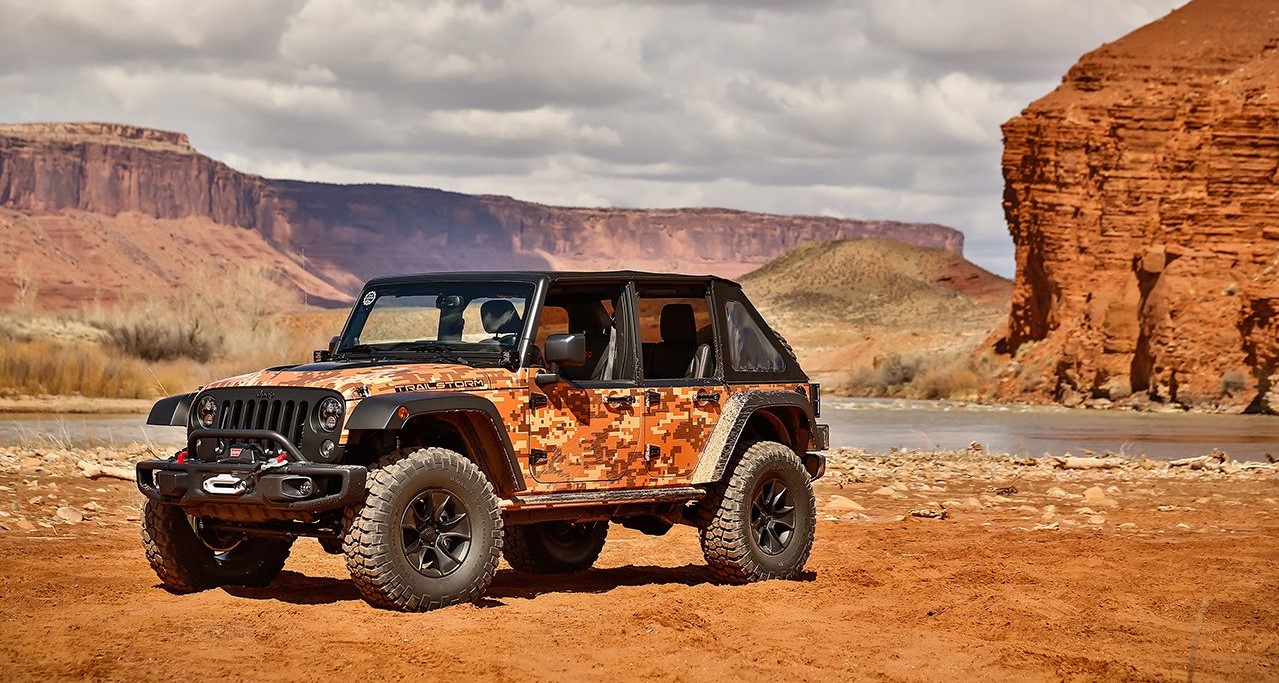 Jeep Trailstorm: una Wrangler estrema fatta a concept
