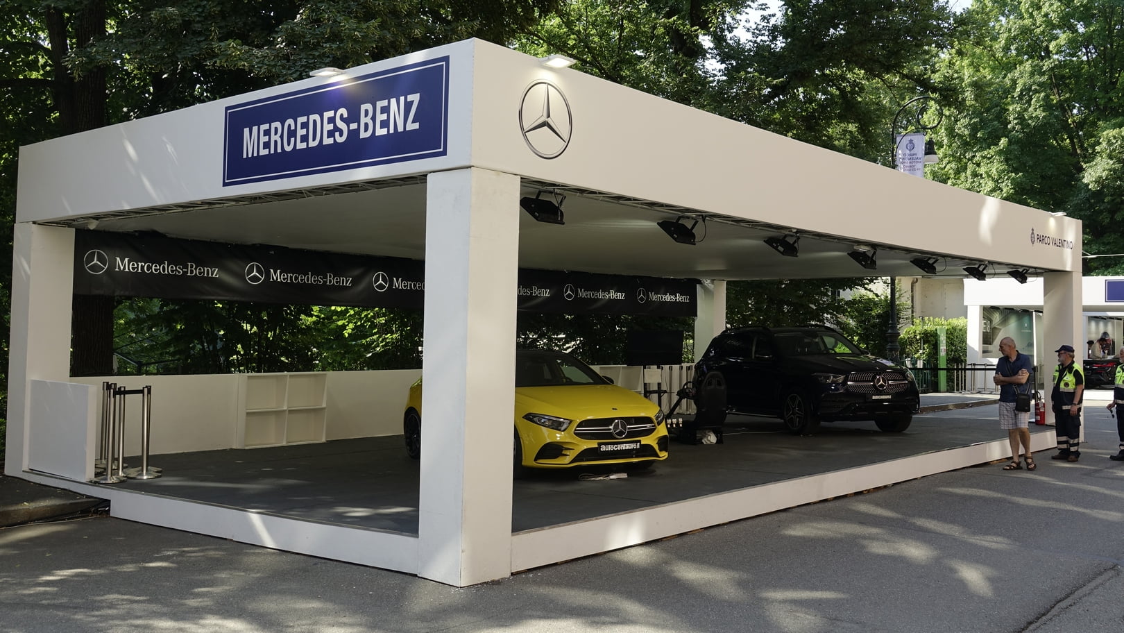 Mercedes a Parco Valentino 2019
