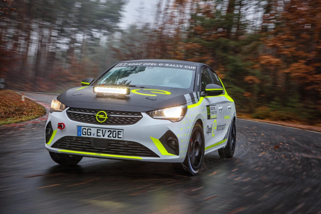 Opel Corsa-e da Rally