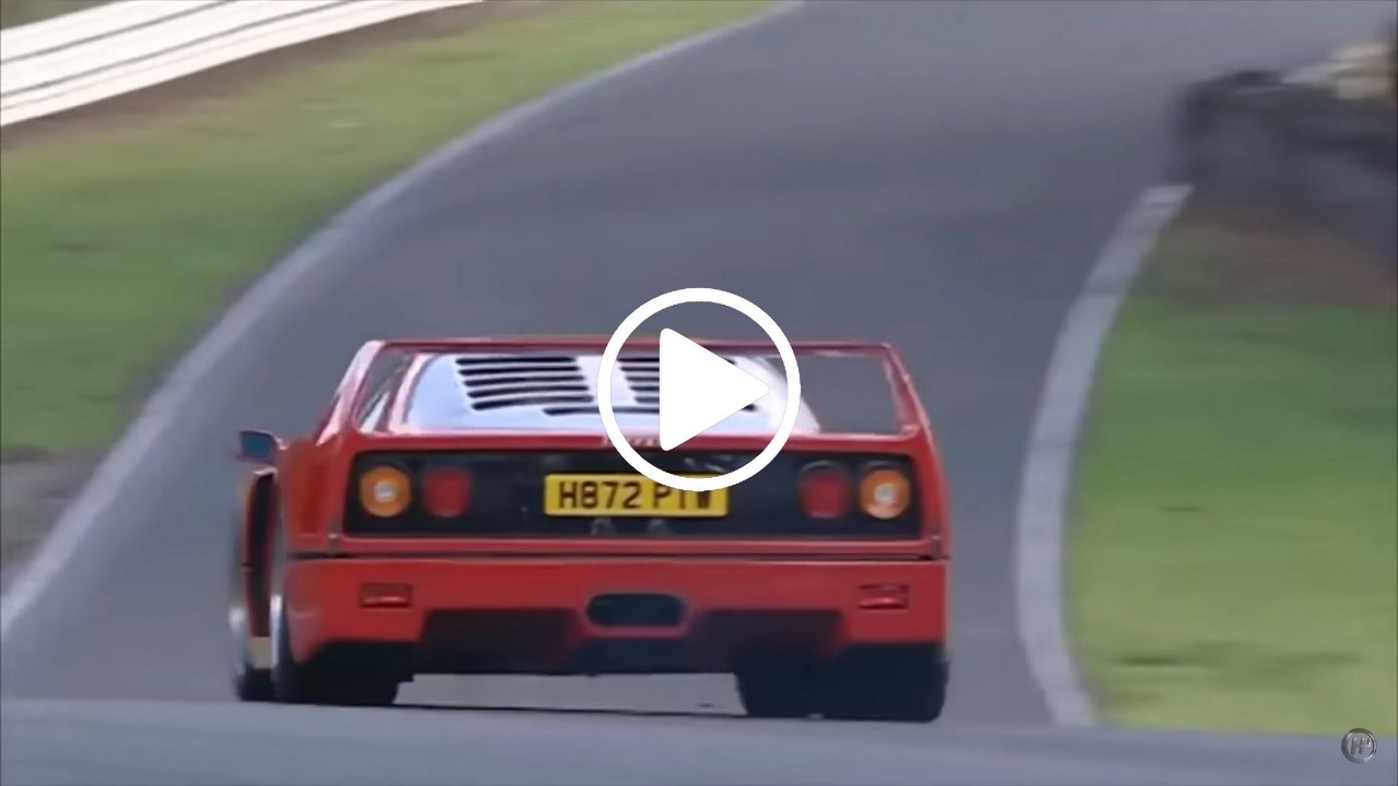 Martin Brundle alla guida della Ferrari F40: il video del 2003 è pura emozione [VIDEO]