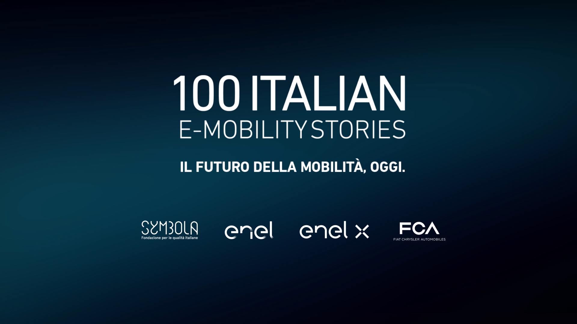 Symbola, FCA, Enel 100 storie e-Mobility