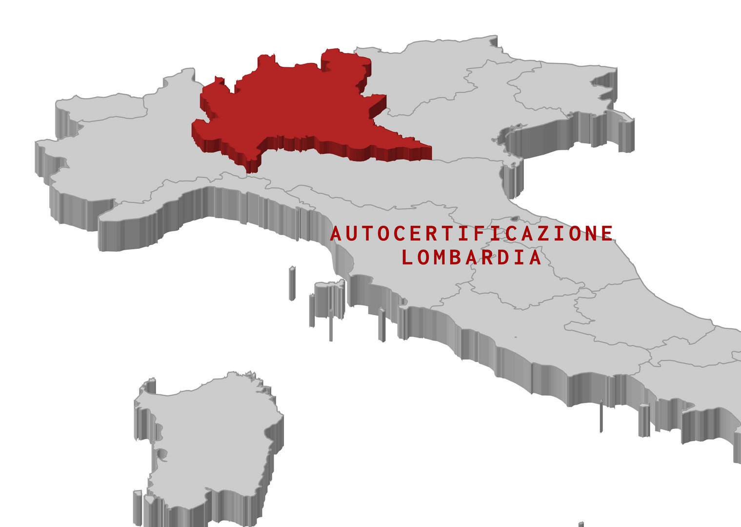 Autocertificazione Lombardia novembre 2020