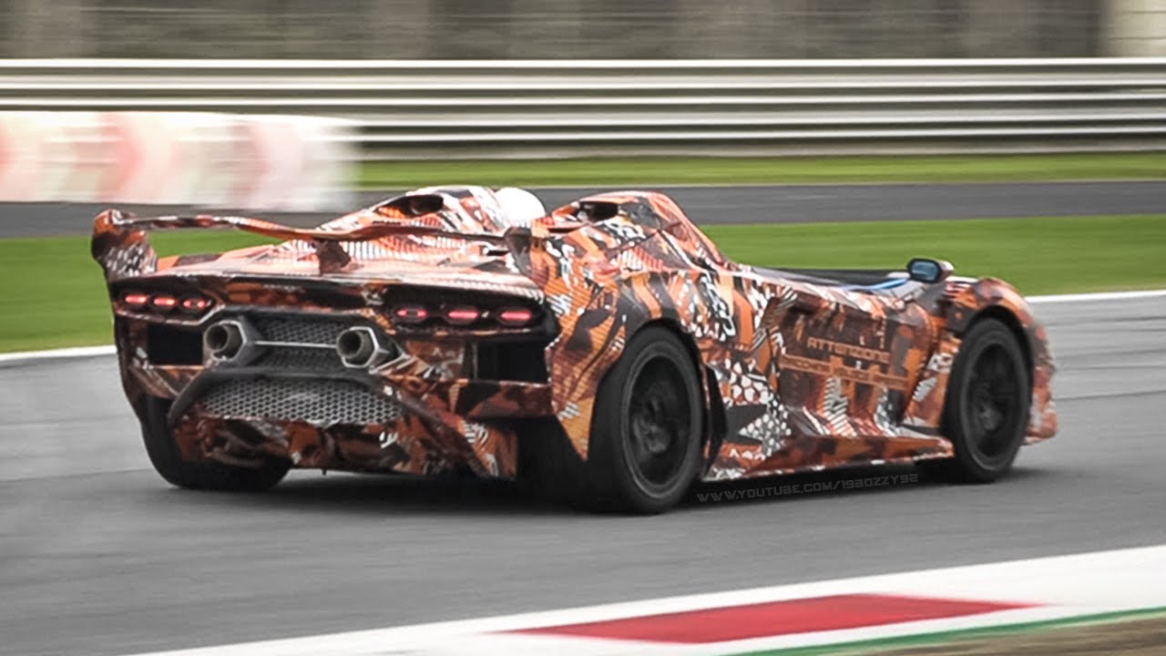 Lamborghini SC20: primi test in pista a Monza [VIDEO]