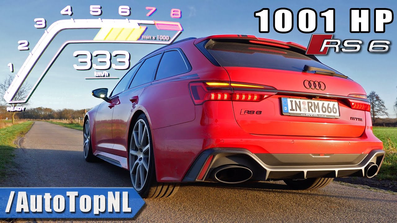 Audi RS6 C8 da 1.014 CV accellera come una hypercar [VIDEO]