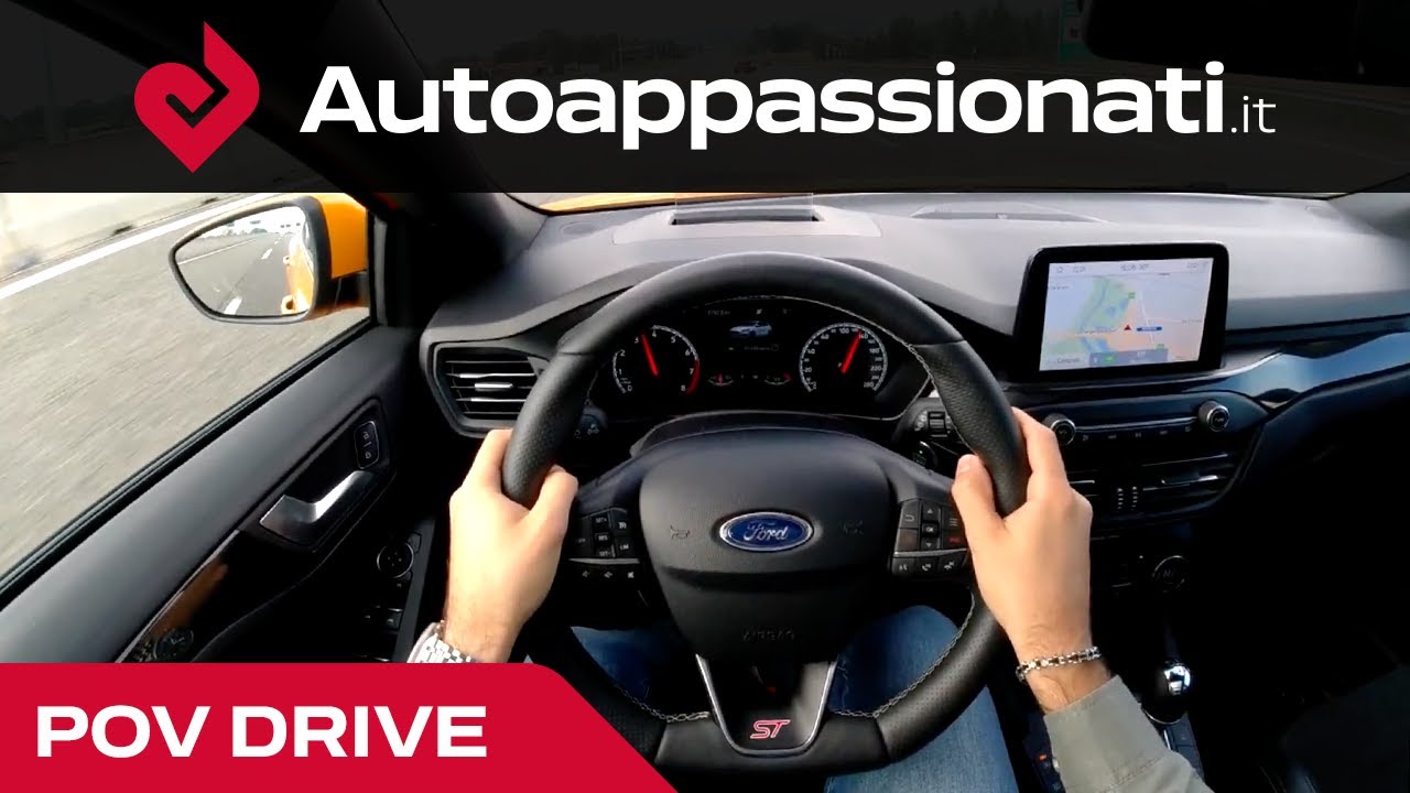 POV Ford Focus ST 2020: alla guida della sportiva da 280 CV [VIDEO]