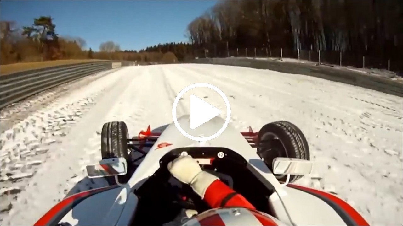 Nordschleife with snow video