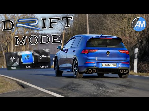 Volkswagen Golf R 2022: con il Drift Mode il divertimento è assicurato [VIDEO]