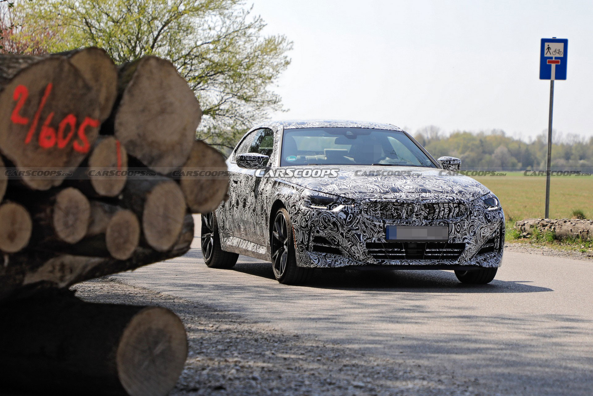 La nuova BMW Serie 2 Coupé 2022 continua a scoprirsi [FOTO SPIA]