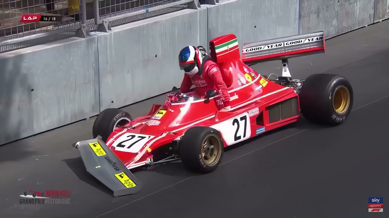 Jean Alesi sbatte al Monaco GP Historique 2021 [VIDEO]