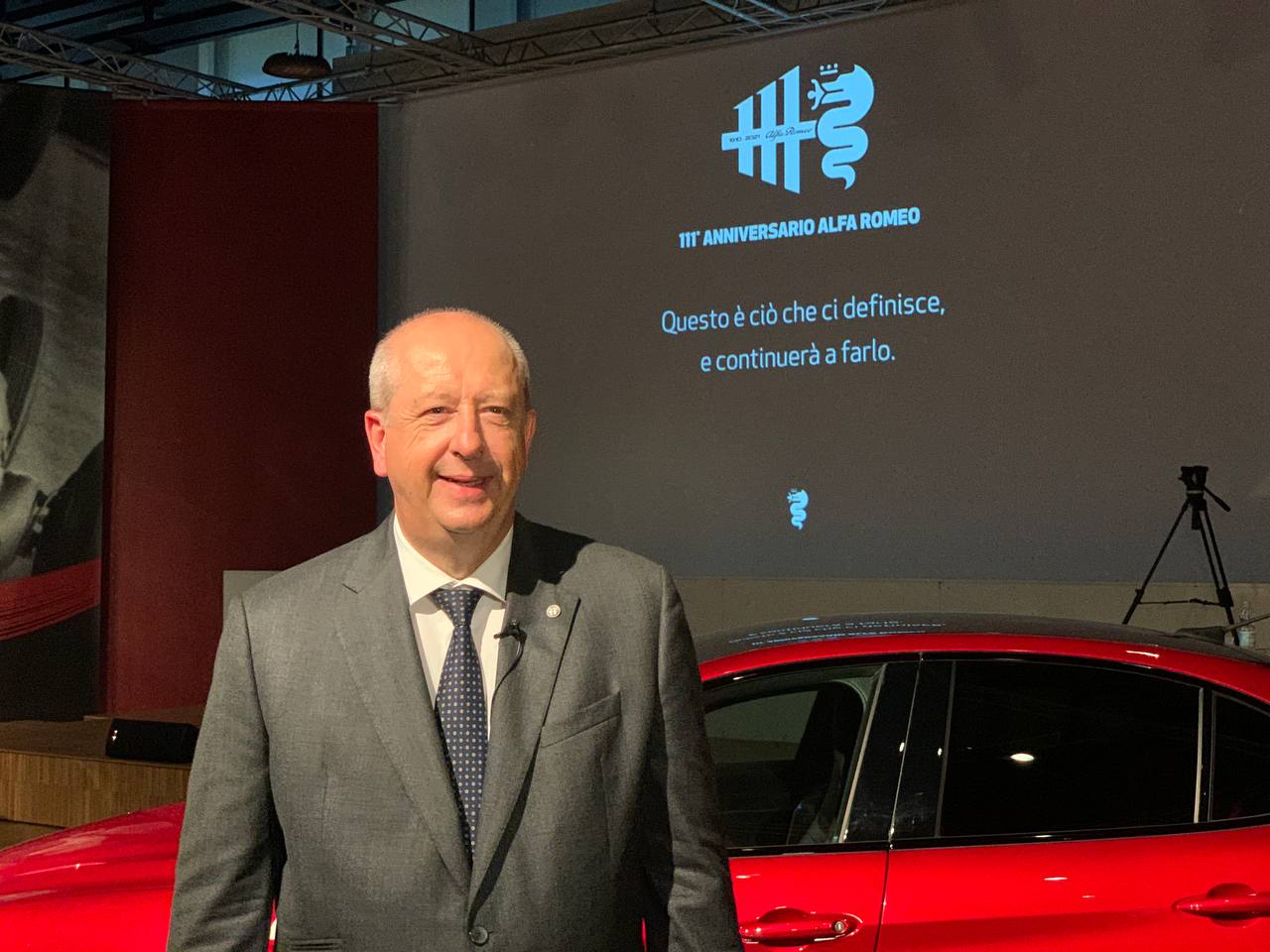 Jean-Philippe Imparato Alfa Romeo 111 anni