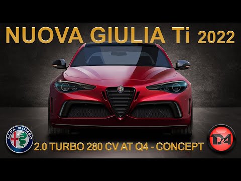 Alfa Romeo Giulia 2022: un render della versione veloce [VIDEO]