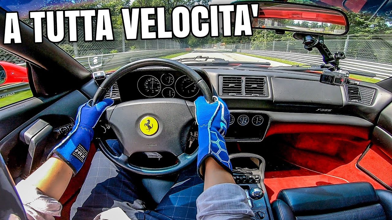 Marchettino ci porta a Monza con la sua Ferrari F355 [VIDEO]
