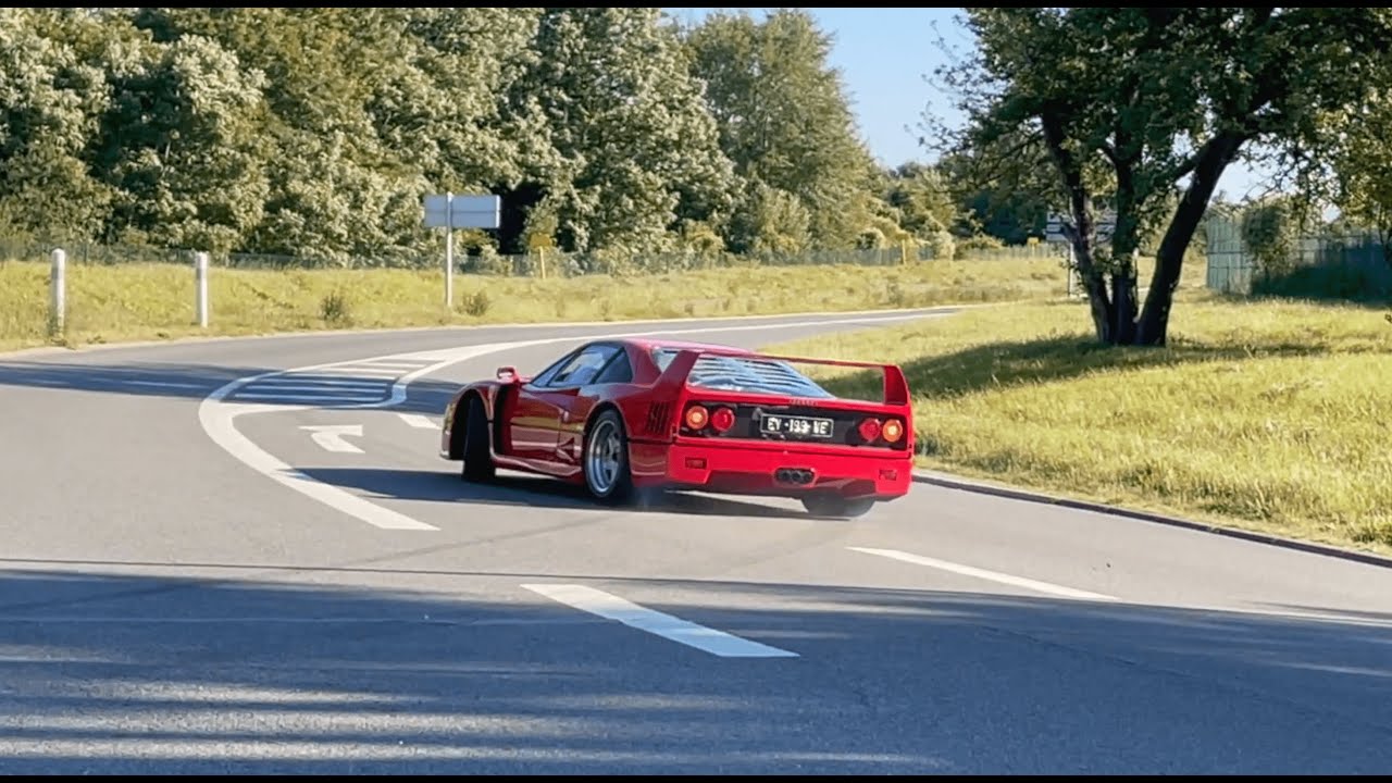 Il più bel POV della Ferrari F40 che esista in rete [VIDEO]