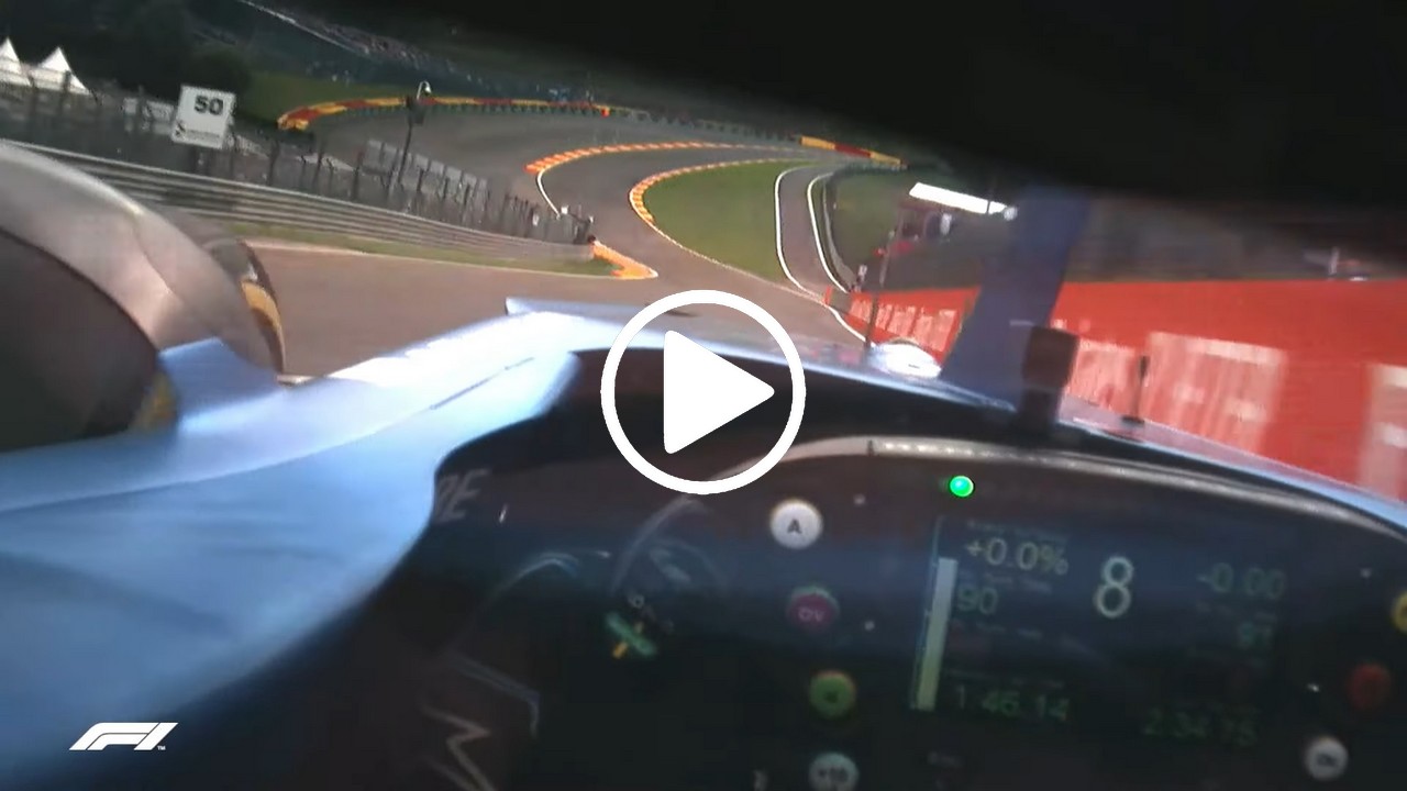F1 onboard Spa Francorchamps