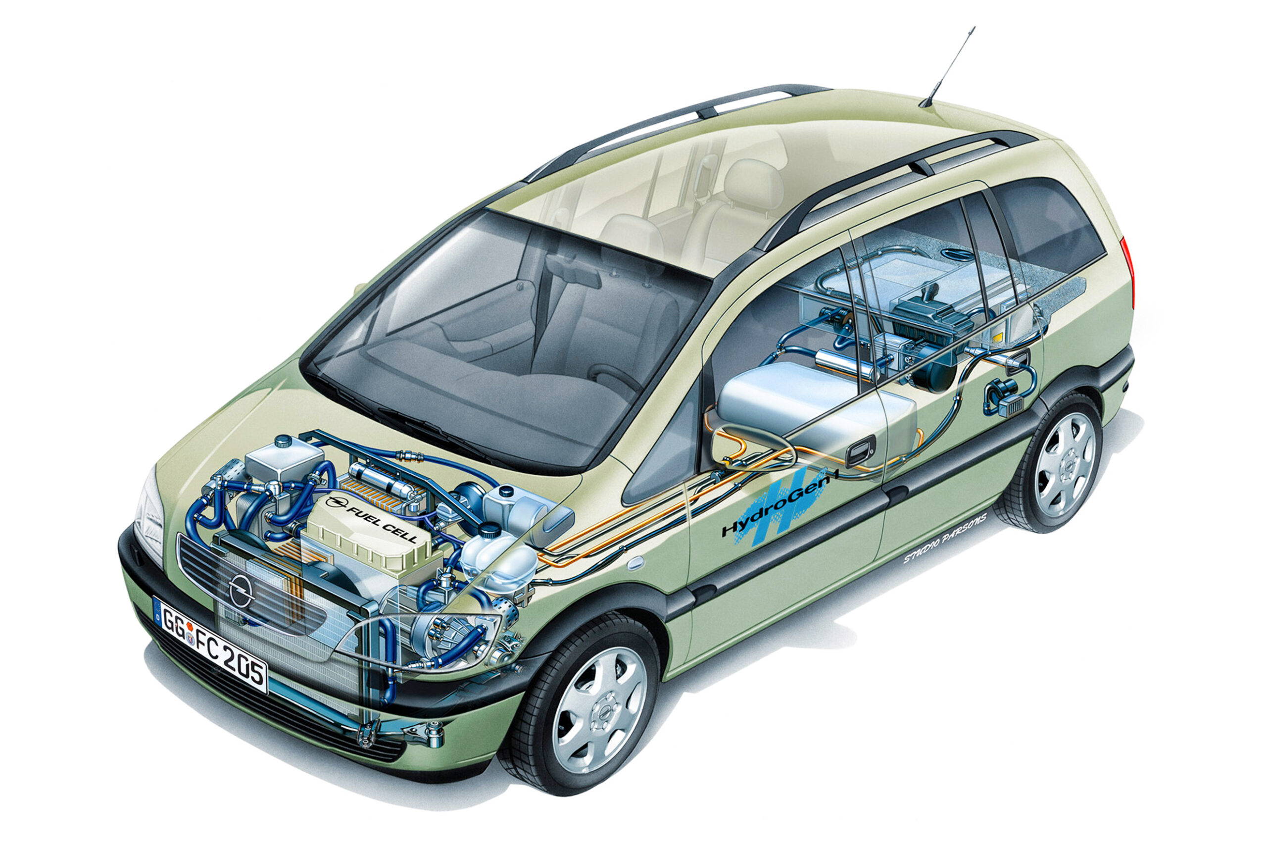 Le auto a idrogeno sono il futuro? 20 anni fa Opel HydroGen1 era già realtà