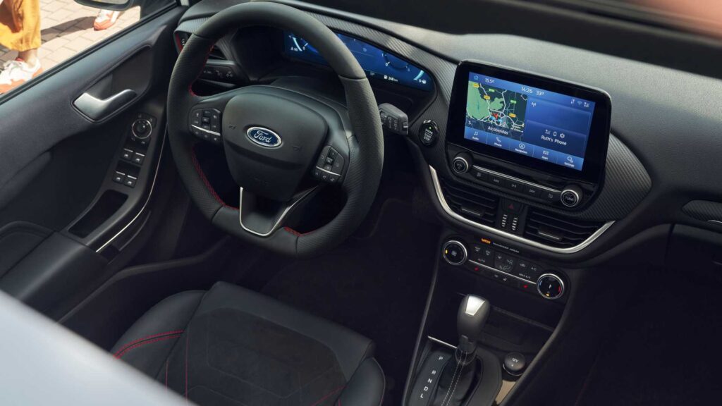 Ford Fiesta restyling interni
