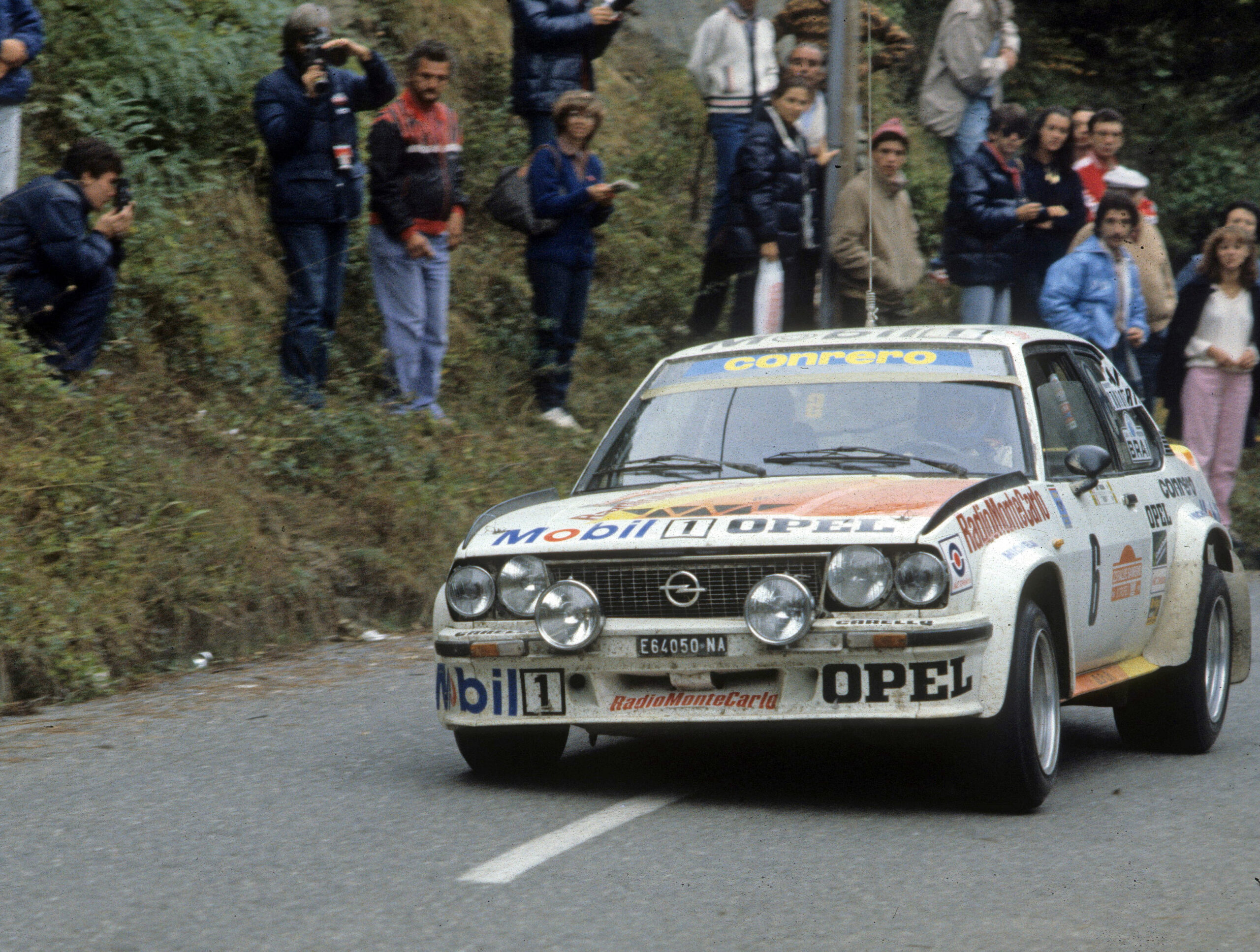 Anno 1981. La Opel Ascona 400 vince il Campionato Italiano Rally