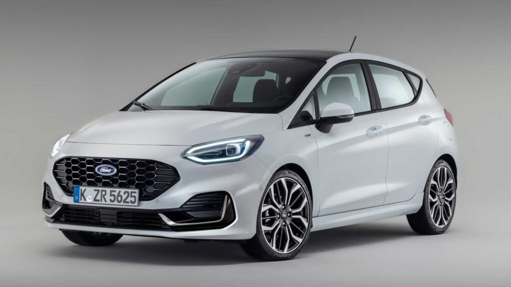 ford fiesta st line restyling