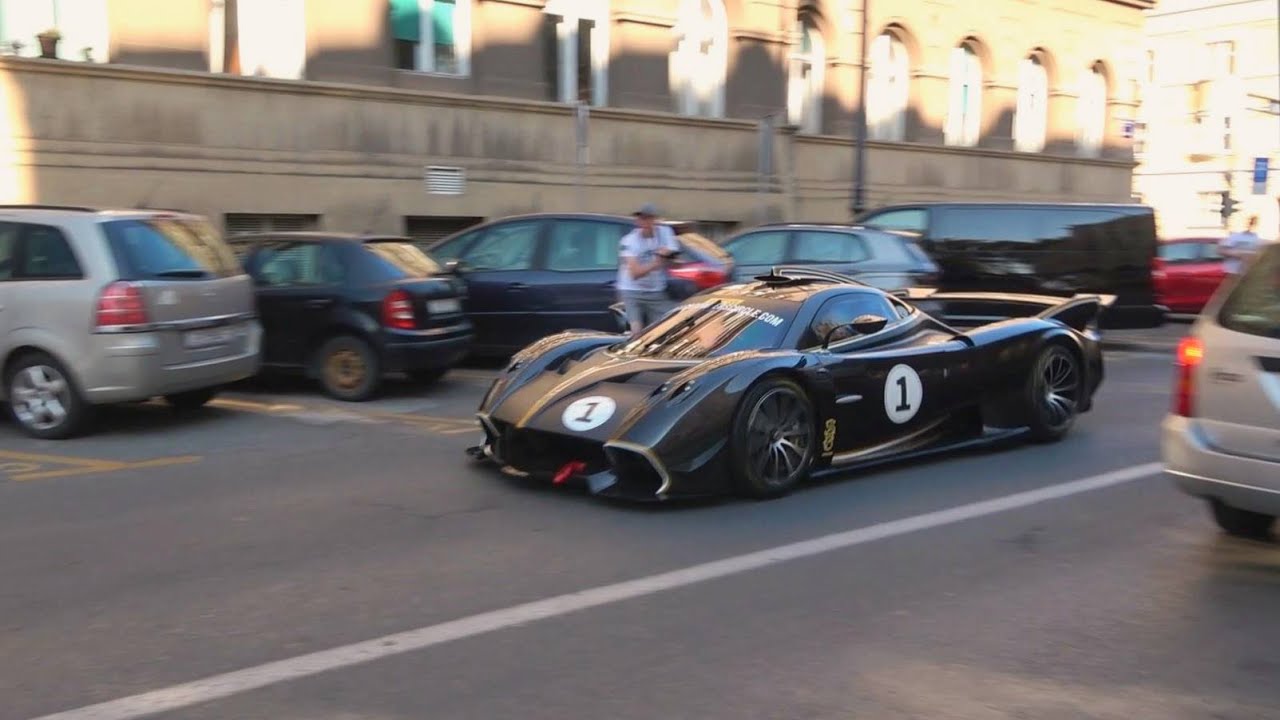 Dopo Monza, la Pagani Huayra R si mostra su una strada pubblica [VIDEO]