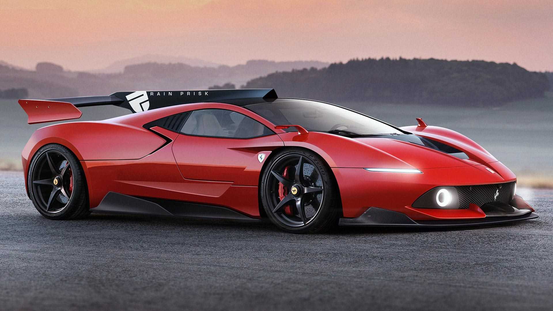 Ferrari, un rendering per sognare il successore della LaFerrari