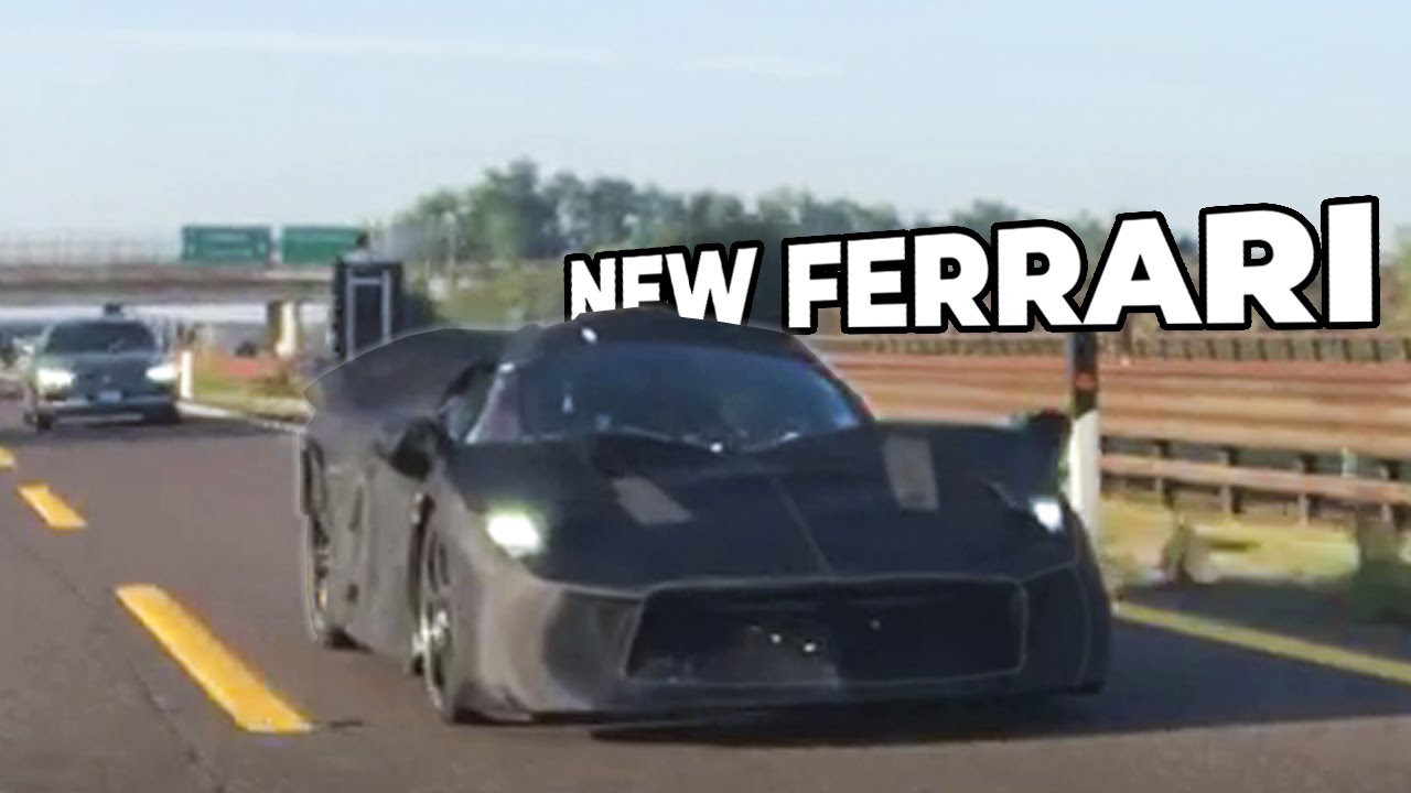 La nuova Icona Ferrari ripresa su strada: indizi dagli specchietti [VIDEO]