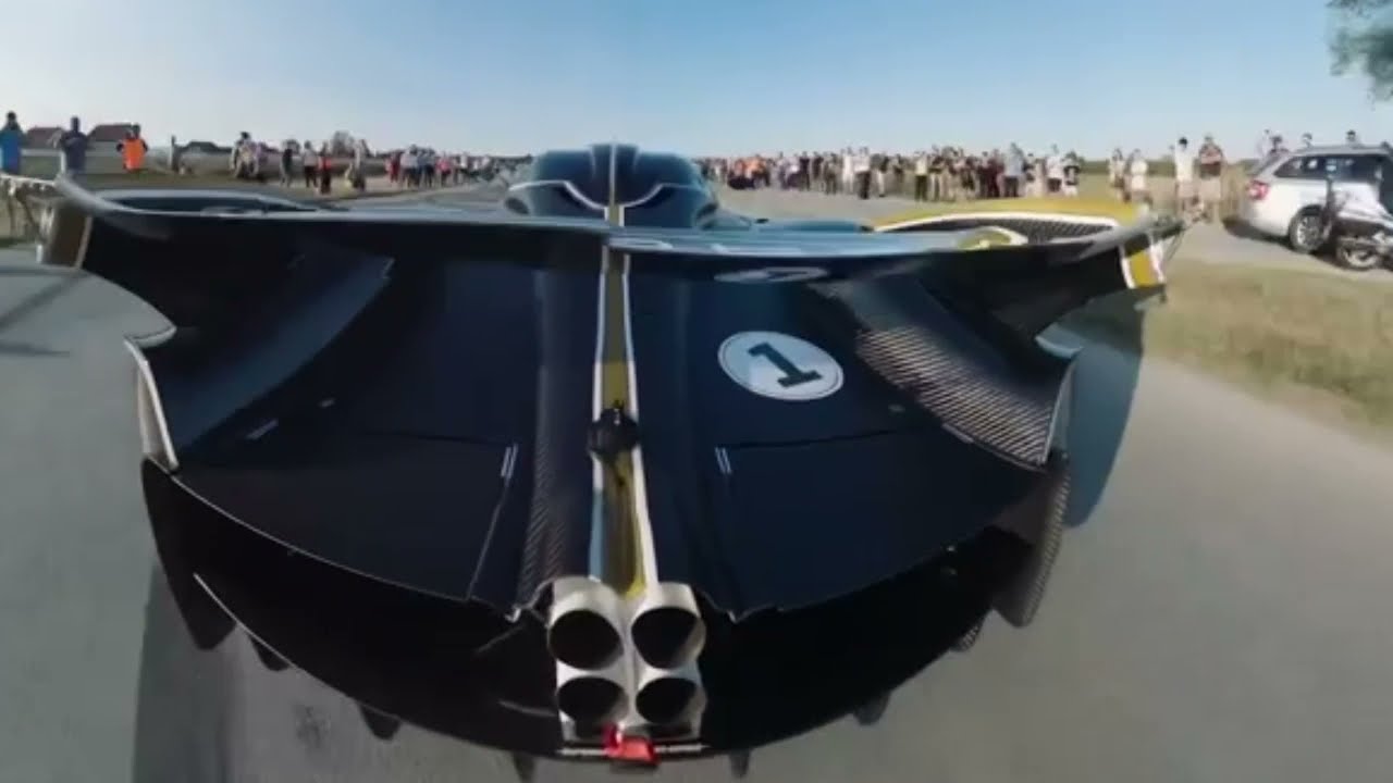 Il sound del V12 Pagani Huayra R da una visuale privilegiata [VIDEO]