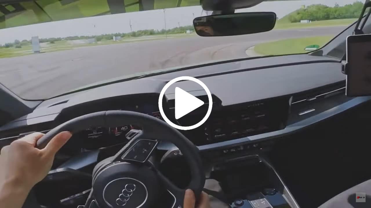 La nuova Audi RS3 dimostra che sa driftare molto bene grazie al Torque Splitter [VIDEO]