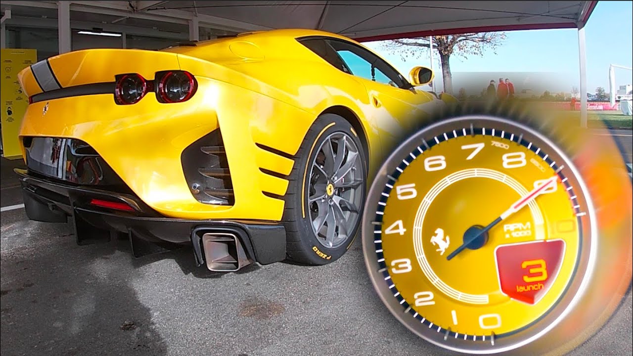 Lo 0-200 km/h del V12 Ferrari più potente di sempre [VIDEO]