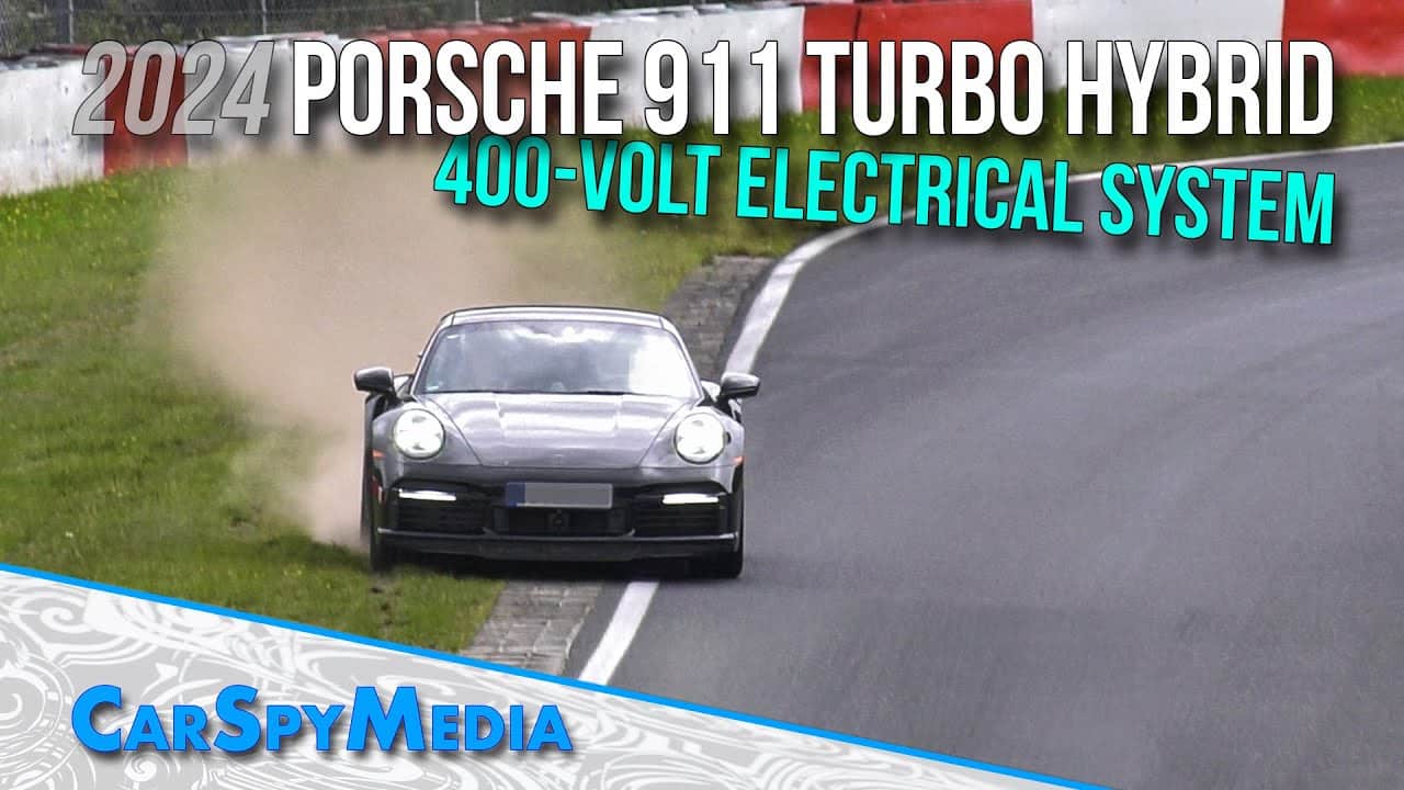 Al Nurburgring sta già girando la Porsche 911 ibrida: sarà la prima della sua lunga storia [VIDEO]