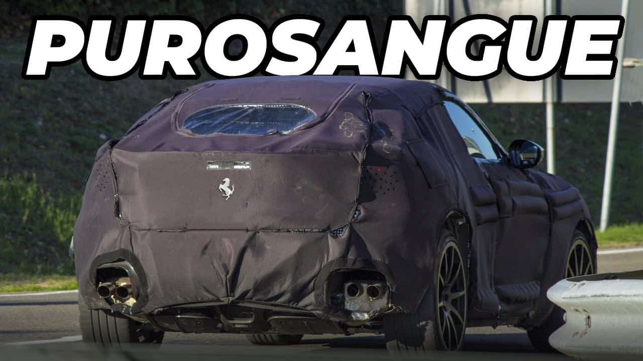 Nuovo avvistamento per Ferrari Purosangue: sta girando con il V12? [VIDEO]
