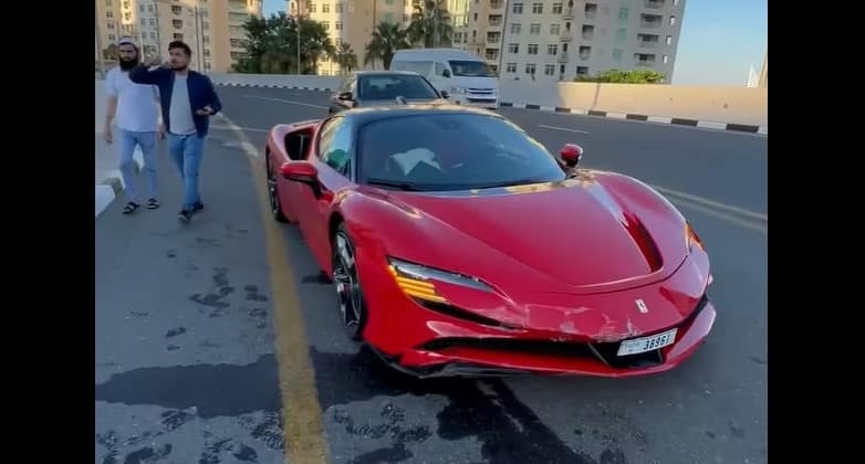Incidente SF90 Stradale: un milionario l’ha ridotta così a Dubai [VIDEO]
