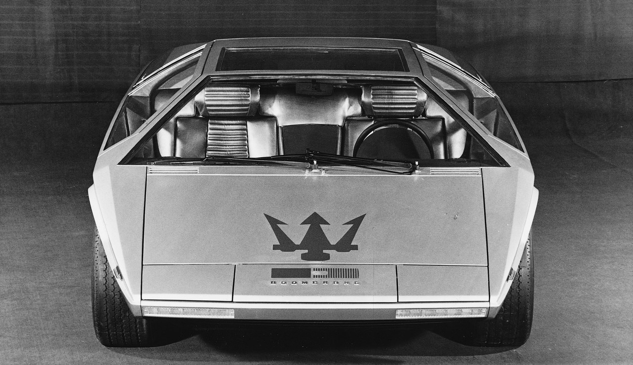 Maserati Boomerang: la one-off anni ’70 diventa cinquantenne