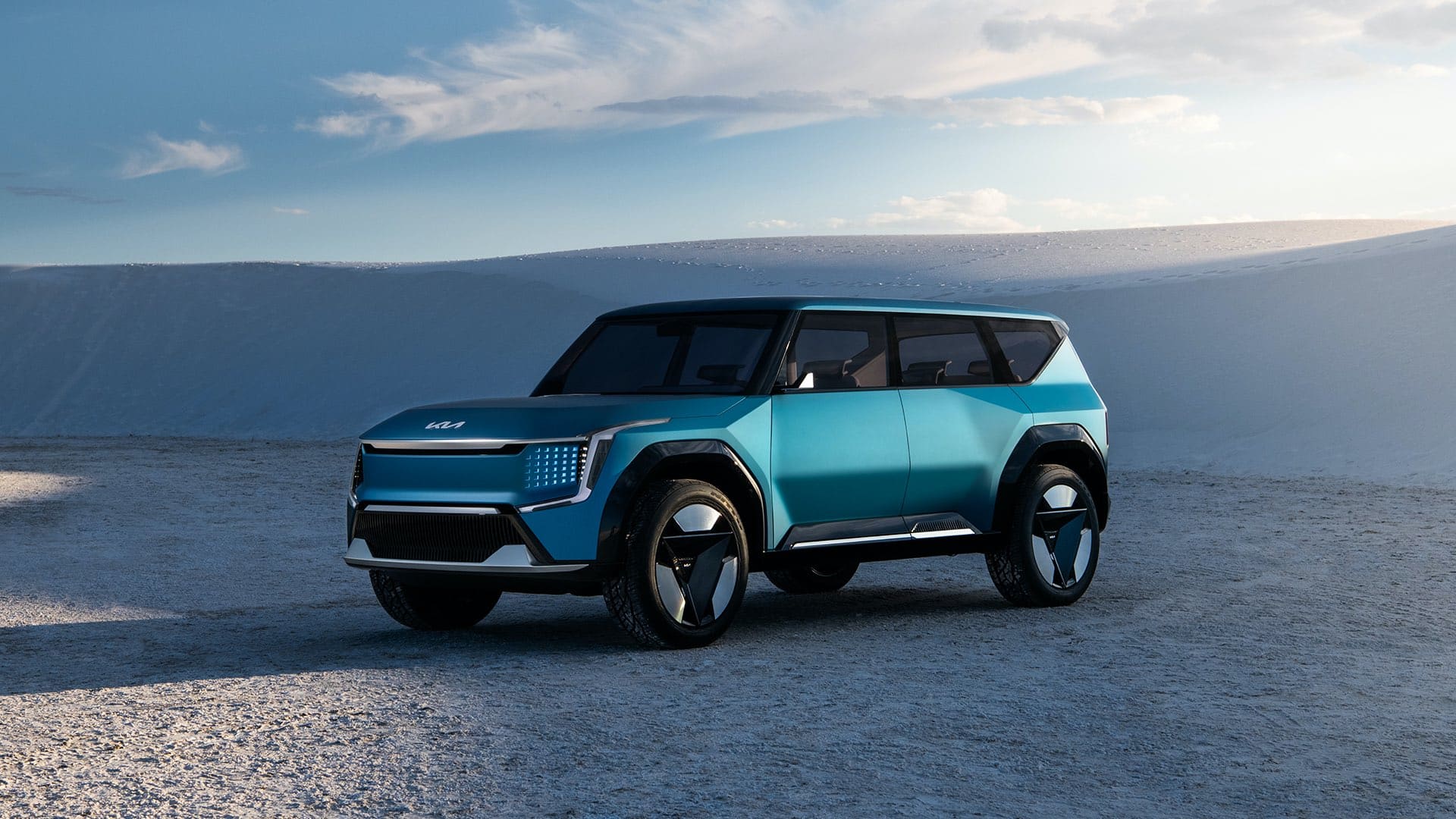 Kia Concept EV9: dimensioni, interni, autonomia