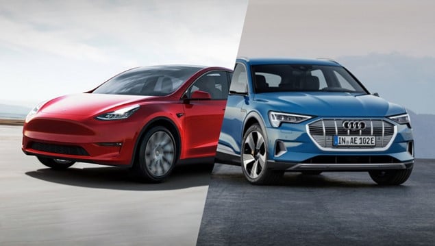 Tesla Model Y vs. Audi Q4 e-tron: quale scegliere e perché
