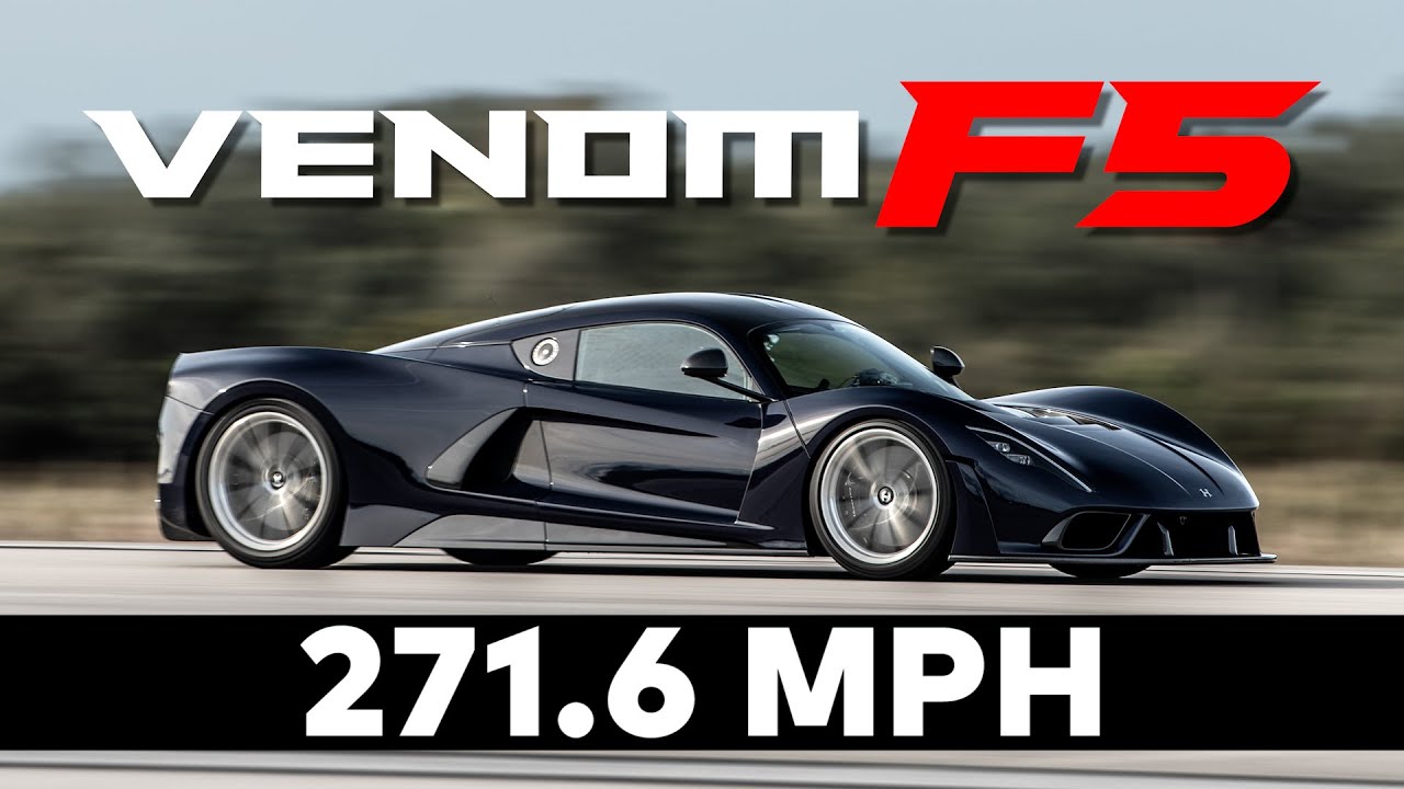 La Hennessey Venom F5 si avvicina sempre più ai 500 km/h
